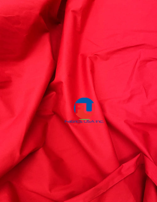Solid Red Cotton Fabric