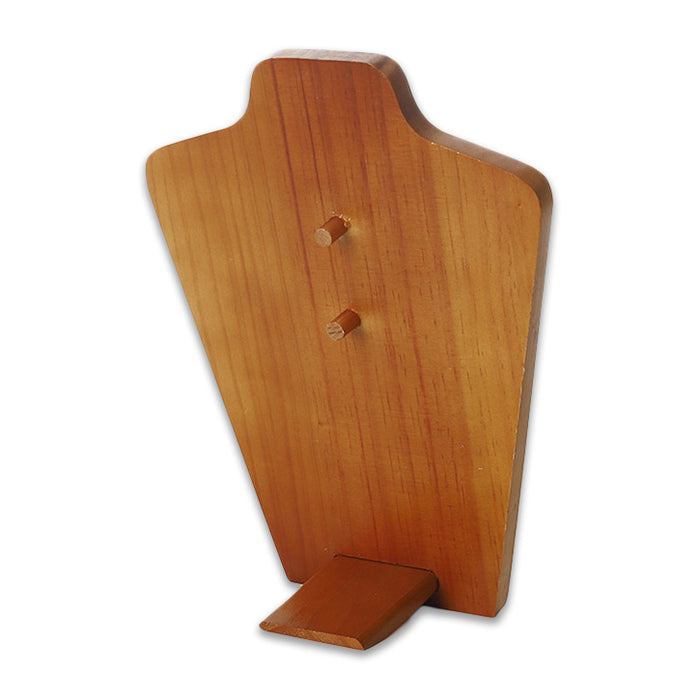 11" Tall Wood Easel Necklace Display