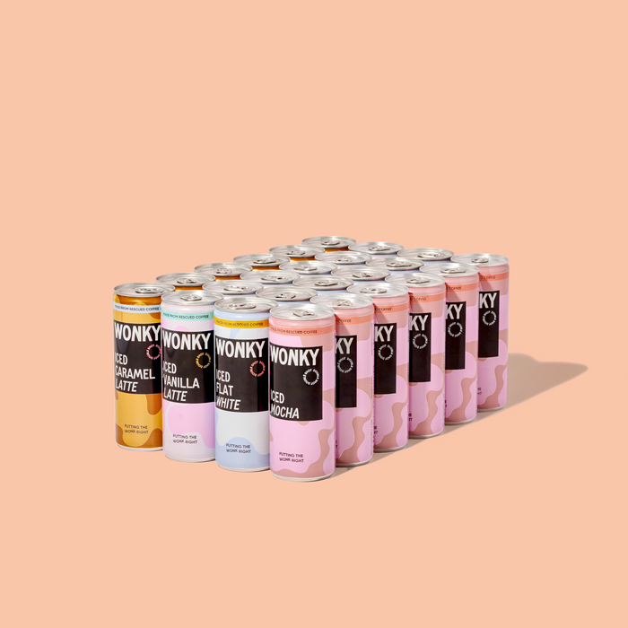 2 Iced Coffee Cans
