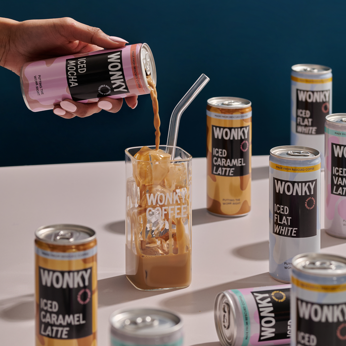 2 Iced Coffee Cans