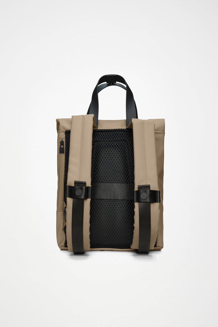 RAINS 2 Way Tote Backpack Mini Beige 8L H35.50 x D9 x W25 cm Backpack