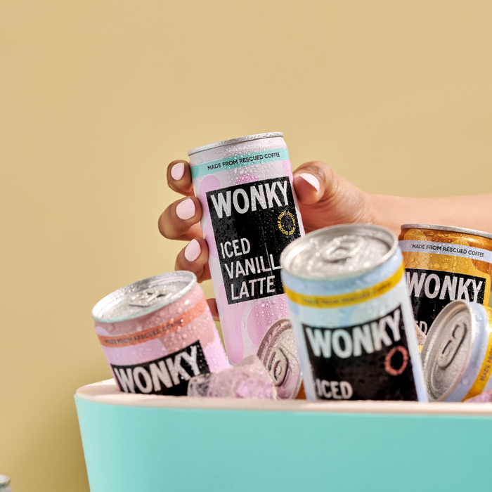 3 Iced Coffee Cans