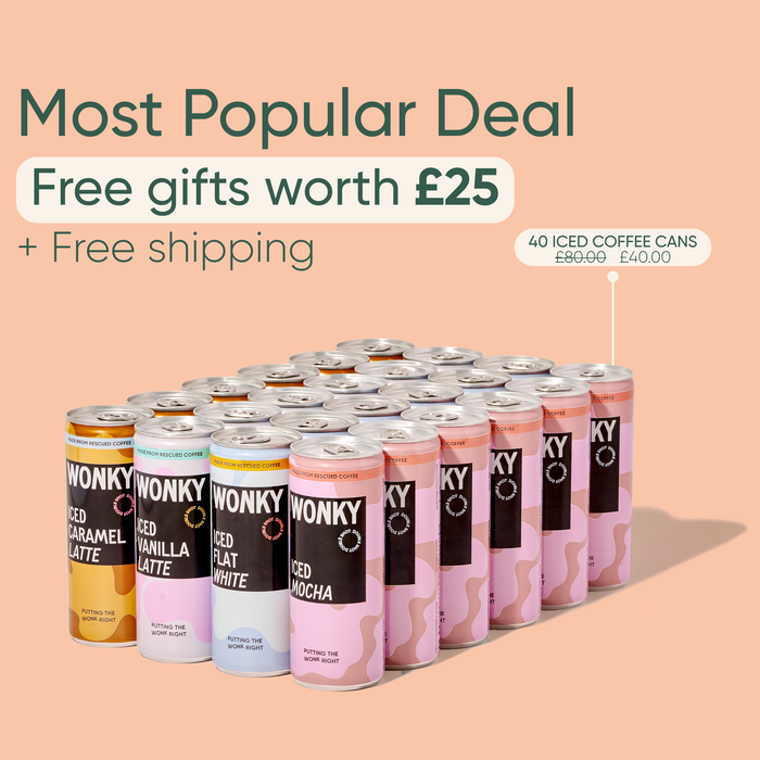 40 Iced Coffee Cans Selection Box