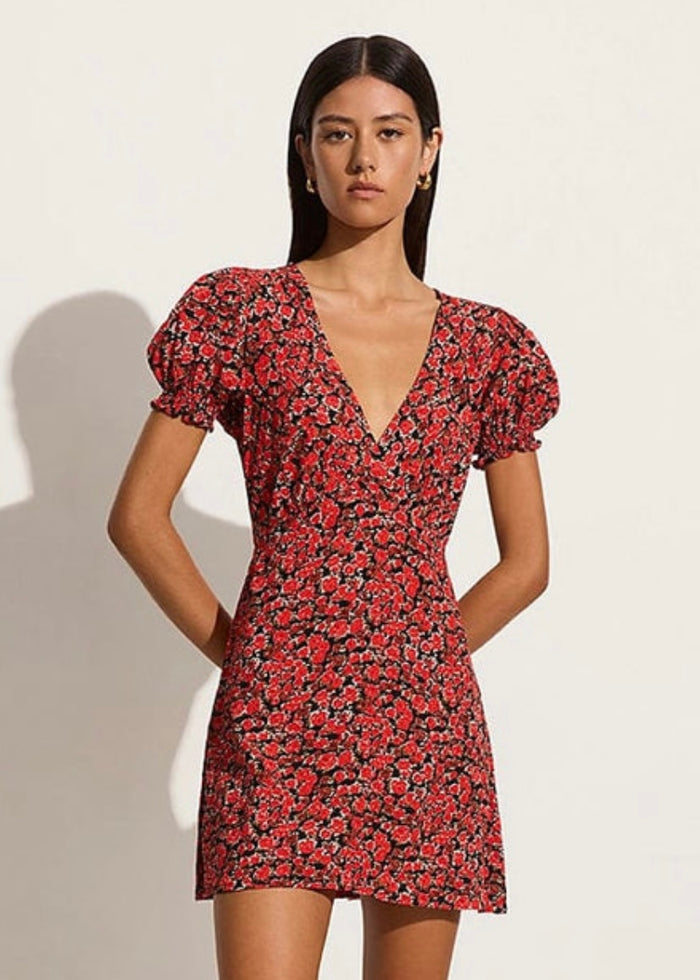 Albertina Mini Dress (Las Flores Floral)