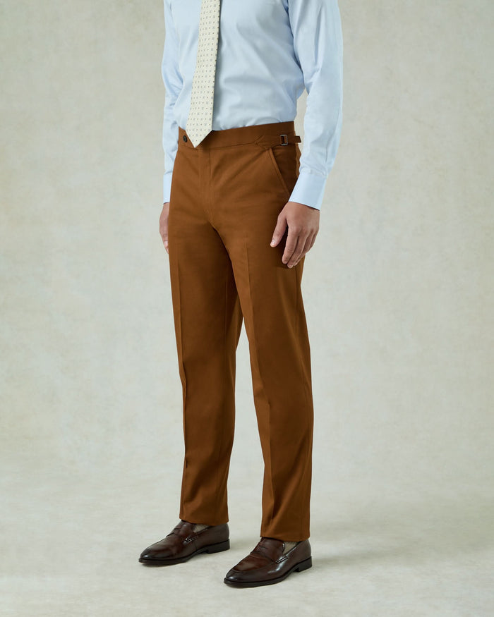 Allen Cotton Cashmere Suit Trouser