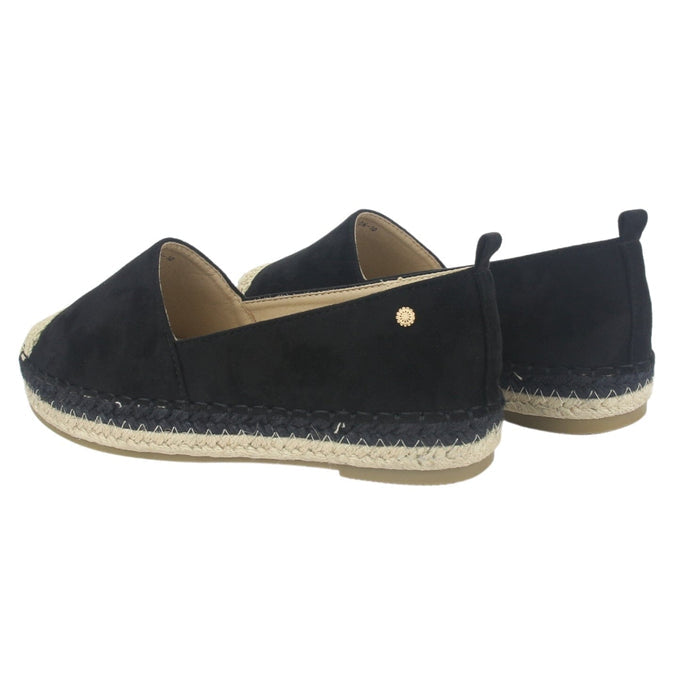 Alpargatas Chalada Mujer Dijon-10 Negro Casual Ballerinas Chalada