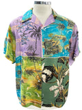 Amiri Button Up "Multicolor Island"