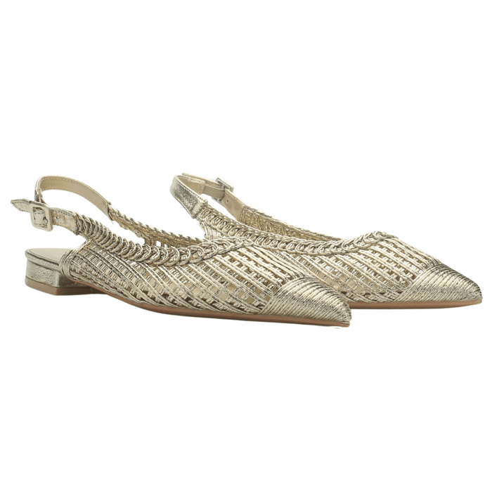 Ballerina Mujer Casual Dorado Chalada Maris-21 Ballerinas Chalada
