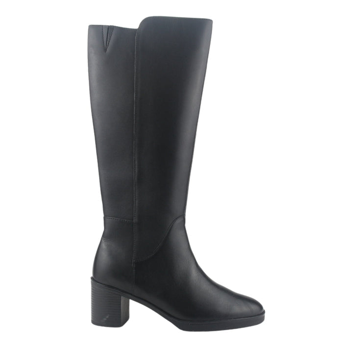 Bota de Cuero Chalada Mujer Puelo-3 Negro Casual Botas Taco Chalada