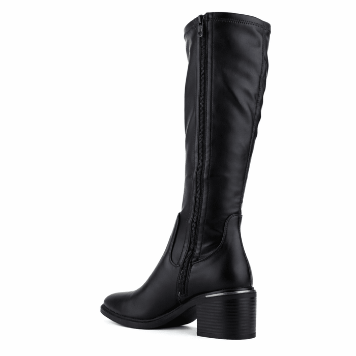 Bota Negro Mujer Casual Chalada Sonora Botas Taco Chalada