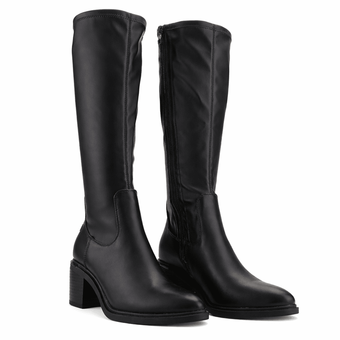 Bota Negro Mujer Casual Chalada Sonora Botas Taco Chalada