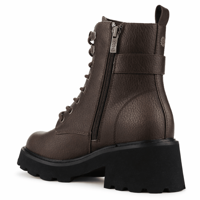 Botin Bronce Mujer Casual Chalada Jorky Botines Taco Chalada