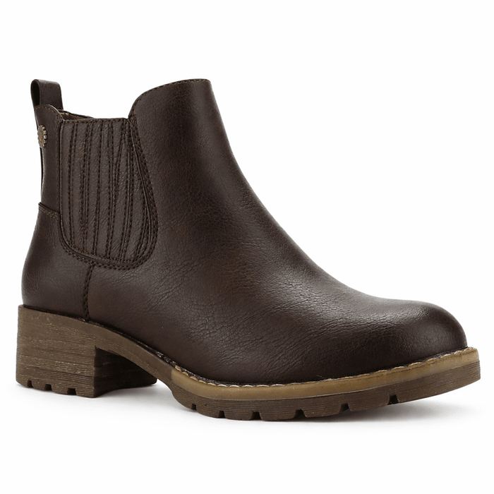Botin Café Mujer Casual Chalada Torrinew Botines Taco Chalada
