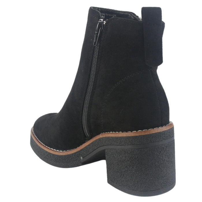 Botin Chalada Mujer Bricca-2 Negro Casual Botines Taco Chalada