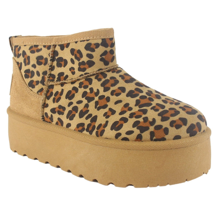 Botin Chalada Mujer Pinguih-1 Print Casual Botines Taco Chalada