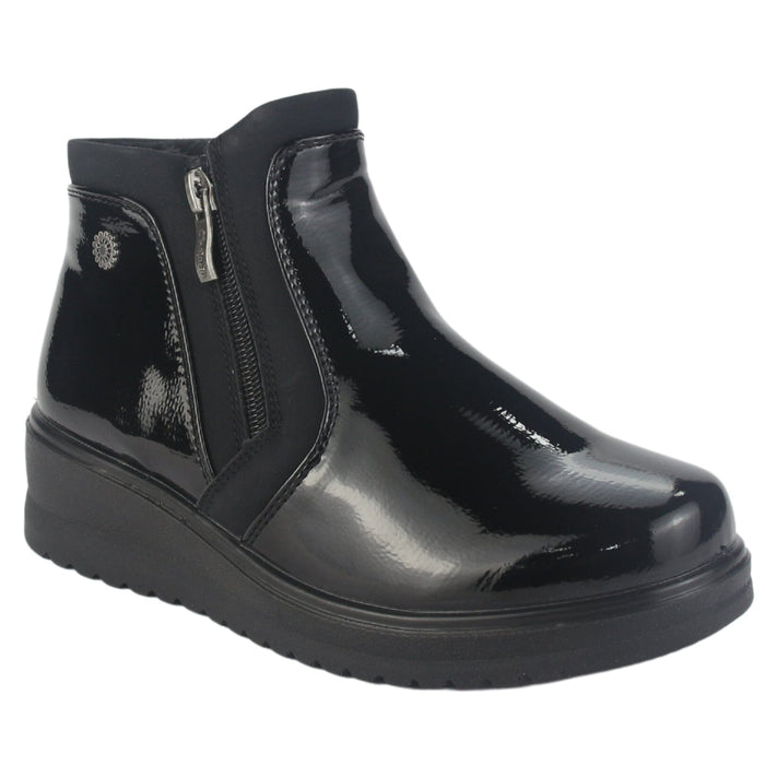 Botin Chalada Mujer Rayo-3 Negro Casual Botines Plataforma Chalada