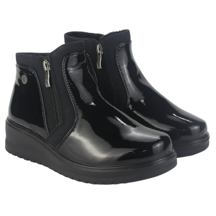 Botin Chalada Mujer Rayo-3 Negro Casual Botines Plataforma Chalada