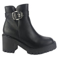 Botin Chalada Mujer Tere-2 Negro Casual Botines Taco Chalada