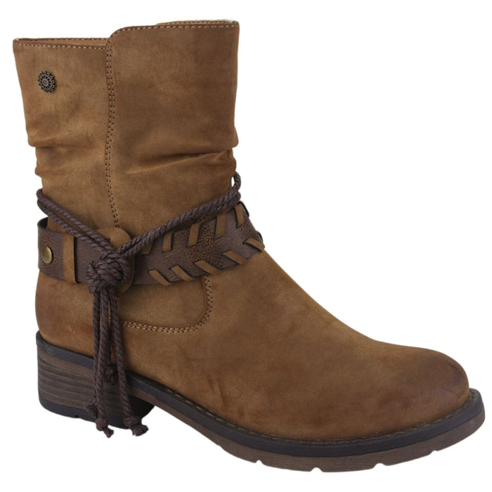 Botin Chalada Mujer Torri-22 Tostado Casual Botines Chalada