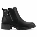 Botin Negro Mujer Casual Chalada Torrinew Botines Taco Chalada