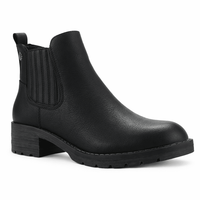 Botin Negro Mujer Casual Chalada Torrinew Botines Taco Chalada