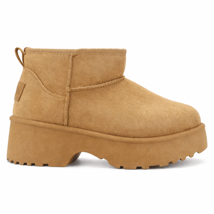 Botin Tostado Mujer Casual Chalada Pinheel Botines Taco Chalada