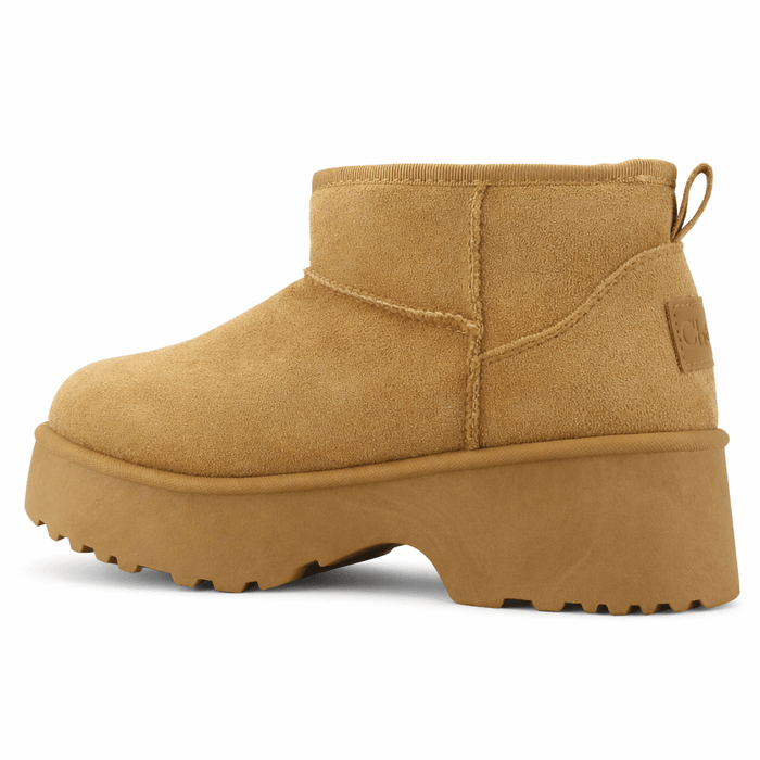 Botin Tostado Mujer Casual Chalada Pinheel Botines Taco Chalada