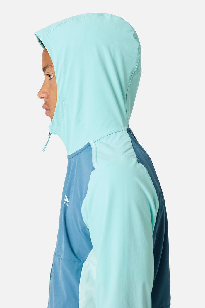 Boys Triathlon 4.0 Hood - Spruced Blue/Aqua Gleam/Open Air