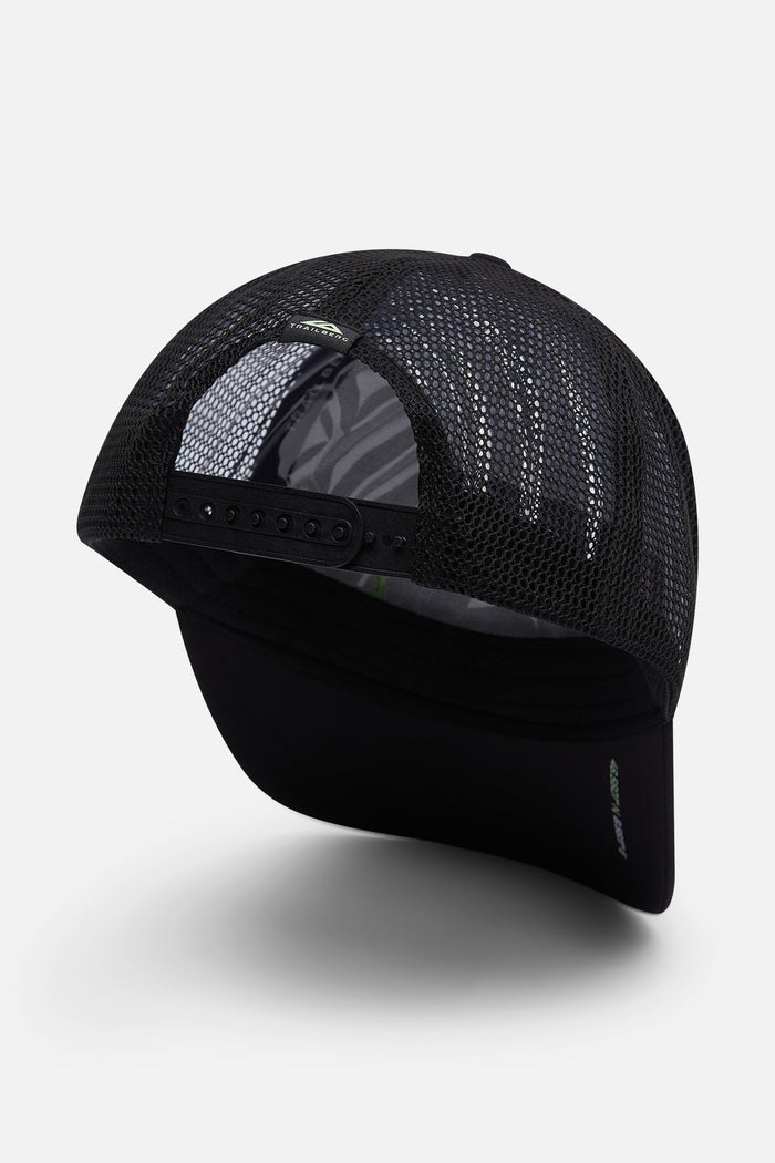 Crestor Trucker Cap - Black/Idyllic Green