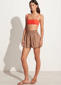 Elva Shorts (Adia Stripe Hazelnut)