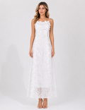Floral Lace Midi Dress — Blossom