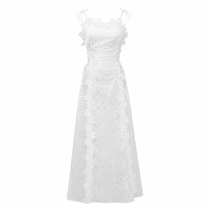 Floral Lace Midi Dress — Blossom