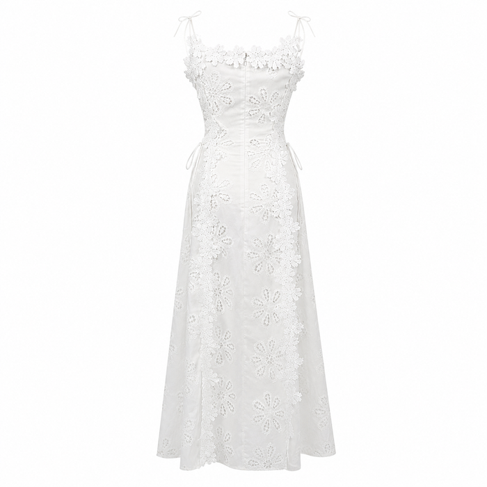 Floral Lace Midi Dress — Blossom
