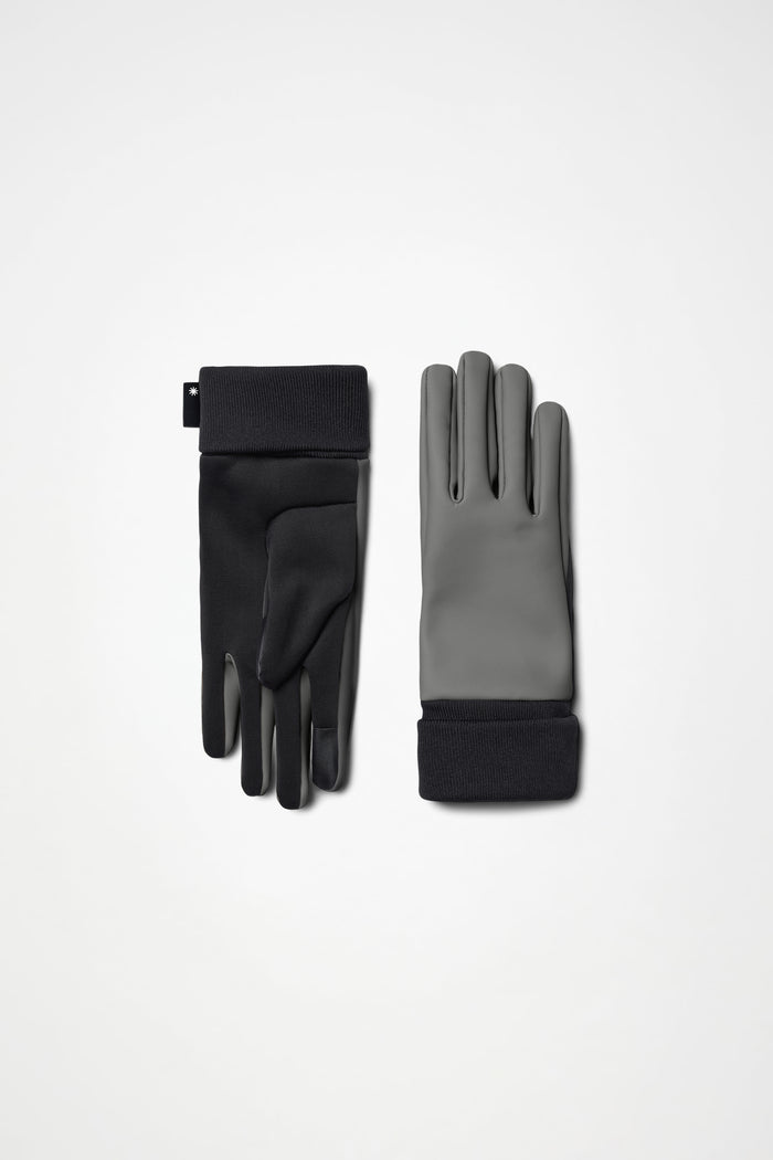 RAINS Gloves Grey Gloves & Mittens