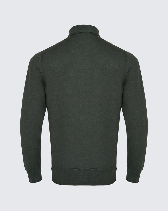 Grant Ultrafine Merino Wool Polo Shirt