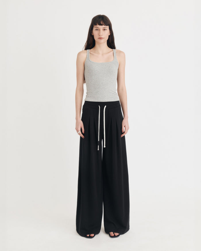 HARPER TOP HTR. GREY