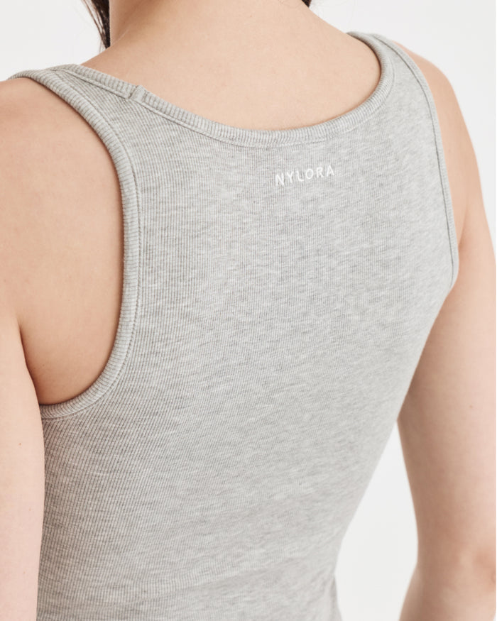 HARPER TOP HTR. GREY