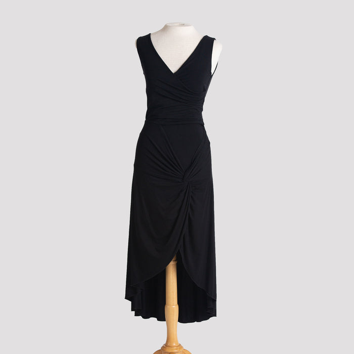 Knot Dress in Black