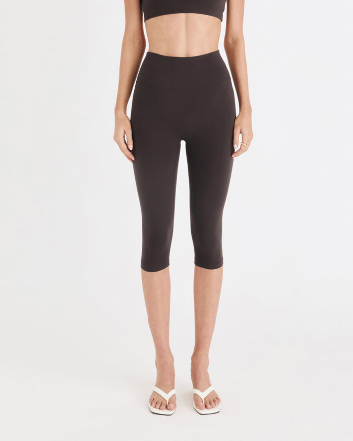 LEA HIGH COMFORT LEGGINGS ESPRESSO BROWN