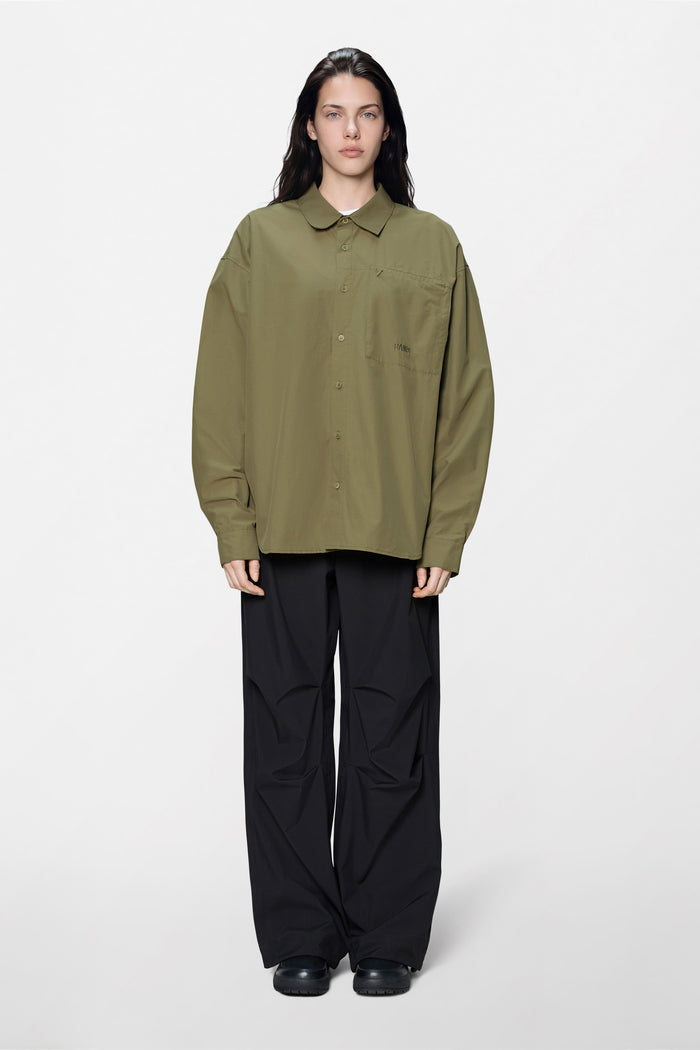 Light Woven Long Sleeve Shirt