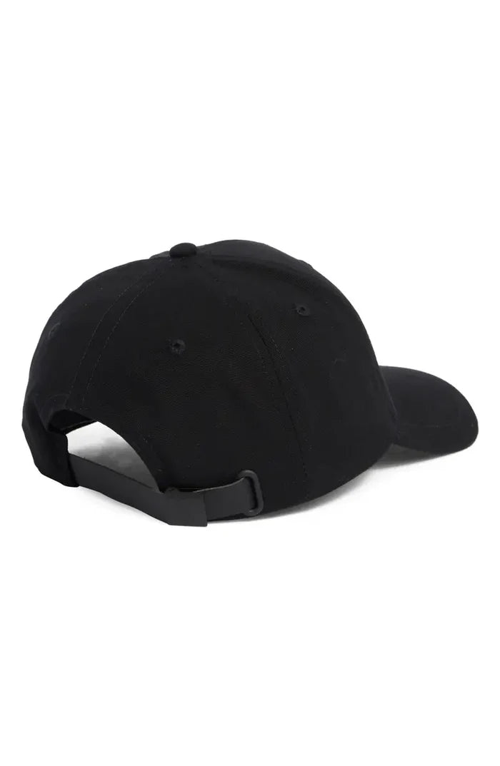 Gorra baseball negra de algodón AllSaints para mujer