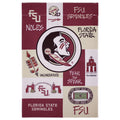 Magnolia Lane Seminole Logo/Multi Logo Design Garden Flag
