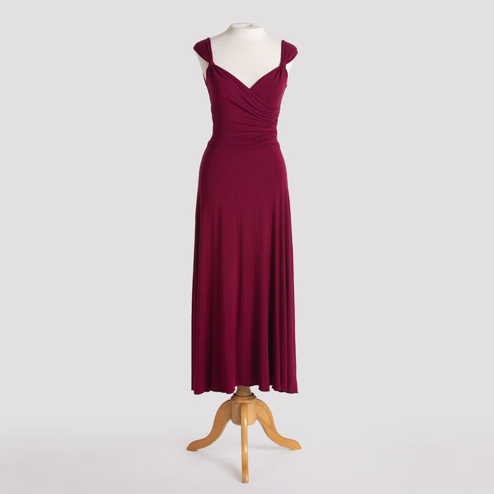 Melody Dress in Burgundy