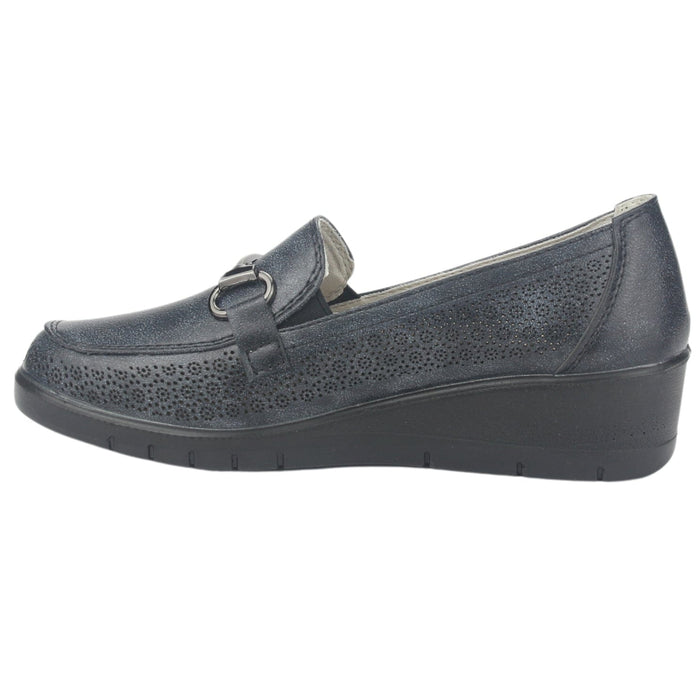 Mocasin Chalada Mujer Cona-2 Negro Casual Zapatos Planos Comfort Chalada