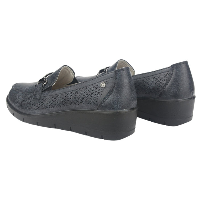 Mocasin Chalada Mujer Cona-2 Negro Casual Zapatos Planos Comfort Chalada