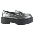 Mocasin Chalada Mujer Lewis-1 Plateado Casual Mocasines Plataforma Chalada