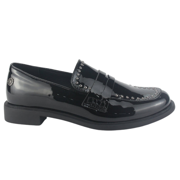 Mocasin Chalada Mujer Mocca-1 Negro Casual Mocasines Plataforma Chalada