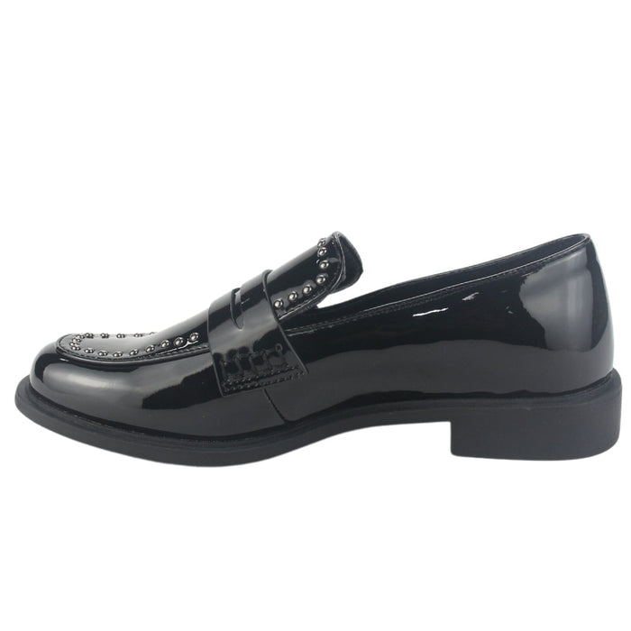 Mocasin Chalada Mujer Mocca-1 Negro Casual Mocasines Plataforma Chalada