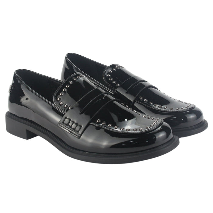 Mocasin Chalada Mujer Mocca-1 Negro Casual Mocasines Plataforma Chalada