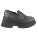 Mocasin Chalada Mujer Natirus-3 Plateado Casual Mocasines Plataforma Chalada